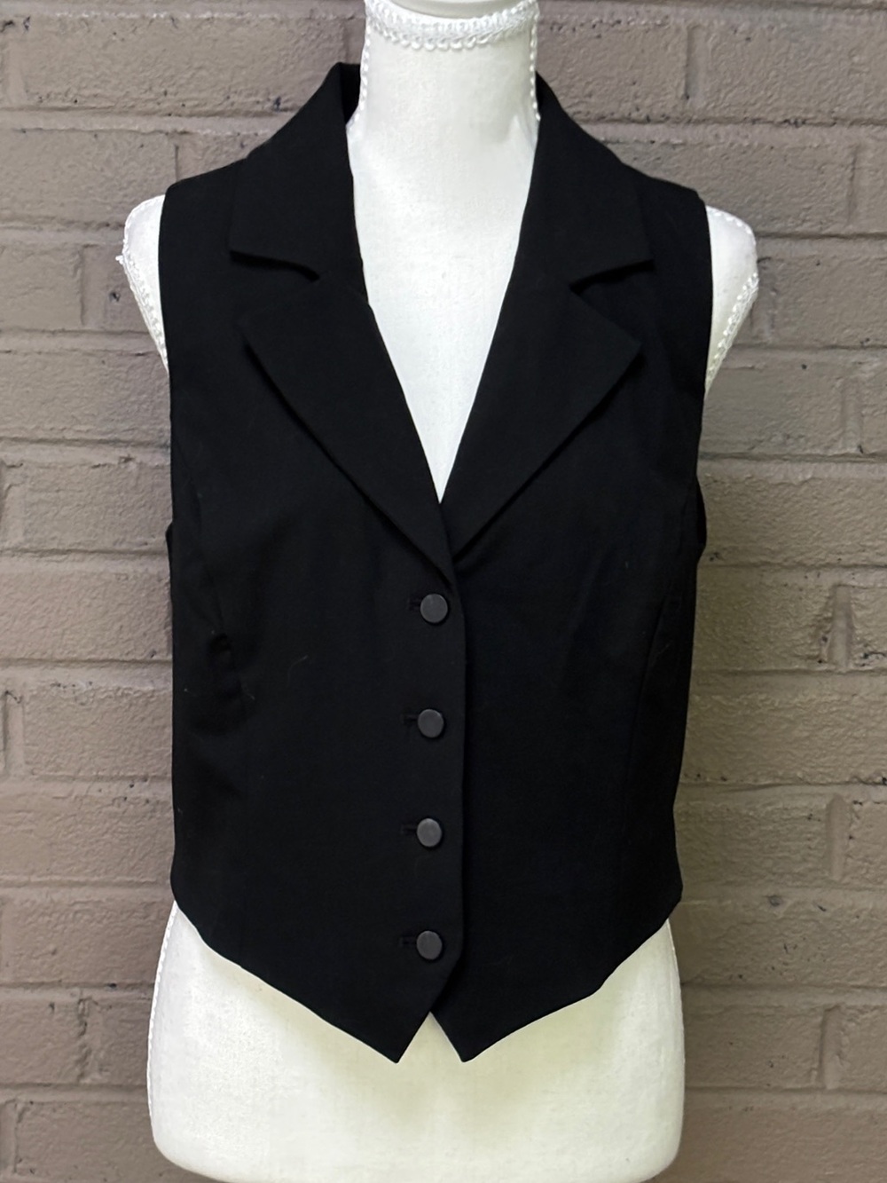 Rachael Zoe  black vest  M